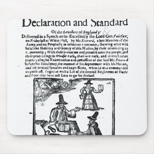 Die Erklärung und der Standard der Planierer Mousepad (Vorne)