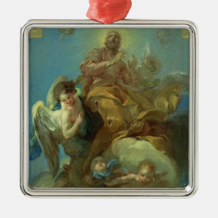 Die Erklärung von St. Isidor Silbernes Ornament