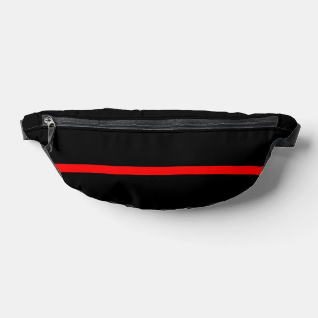 Die Erklärung zur symbolischen Thin Red Line auf e Bauchtasche (Ablage )