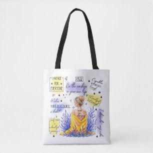 Die Ermächtigung der Frau Inspiriere positive Beja Tasche