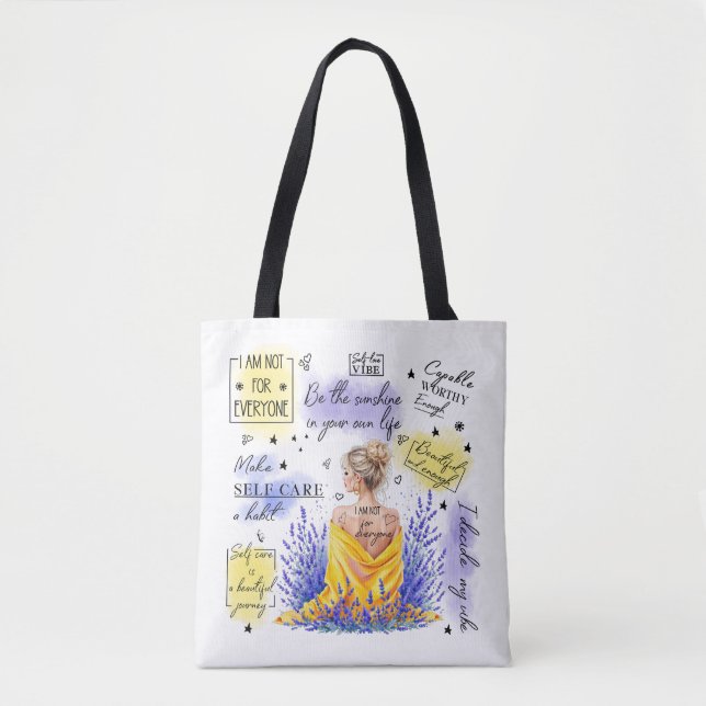 Die Ermächtigung der Frau Inspiriere positive Beja Tasche (Vorderseite)