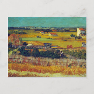 Die Ernte, Arles von Vincent Willem van Gogh Postkarte