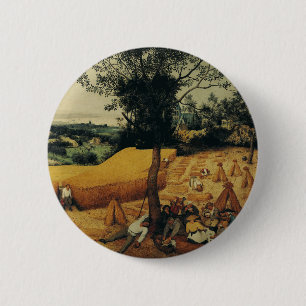 Die Erntearbeiter von Pieter Brueghel dem Älteren Button