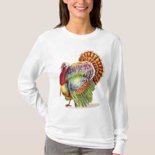 Die Erntedank-buntes Türkei-Shirt T-Shirt