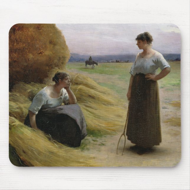 Die Erntemaschinen Mousepad (Vorne)