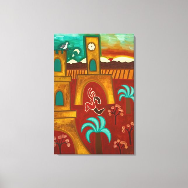 Die Eroberung des Schlosses 2010 Leinwanddruck (Vorderseite)