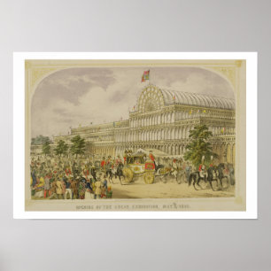 Die Eröffnung der Großen Ausstellung, 1. Mai 1851, Poster