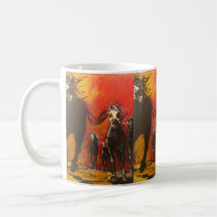 Die Erregung des Thoroughbreds Kaffeetasse