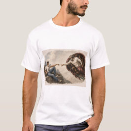 Die Erschaffung Adams - T-Shirt mit modernem Twist