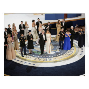 Die erste Familie am Freiheits-Ball