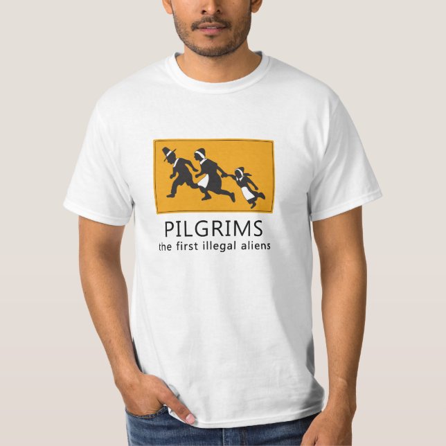 Die erste illegale Außerirdische T-Shirt (Vorderseite)