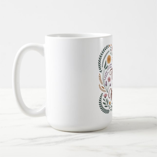 Die erste Lehrerin ist immer die Mutter Kaffeetasse (Links)