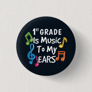 Die erste Lehrerklasse ist Musik für meine Ohren Button