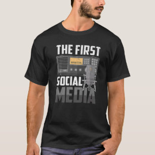 Die erste Radio Amateur Radio Op der Social Media T-Shirt