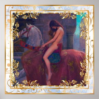 Die erste Remastered Version von Lady Godiva... Po Poster