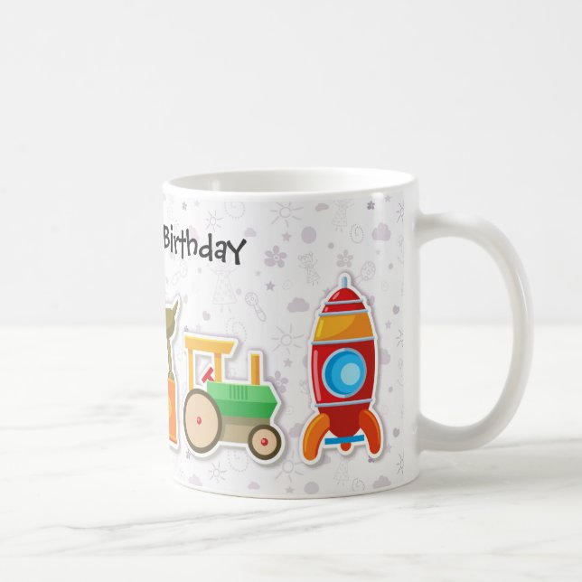 Die erste Tasse der kundenspezifische Kinder, Name (Rechts)