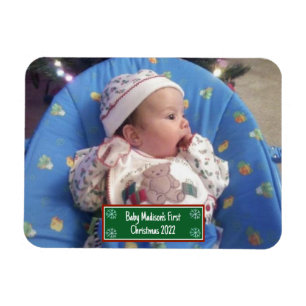 Die erste Weihnacht des Babys Magnet