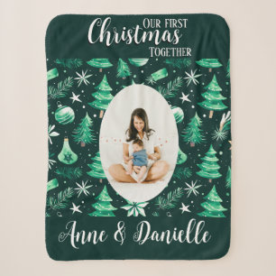 Die erste Weihnachtsfeier zusammen mit Baby Mother Sherpadecke