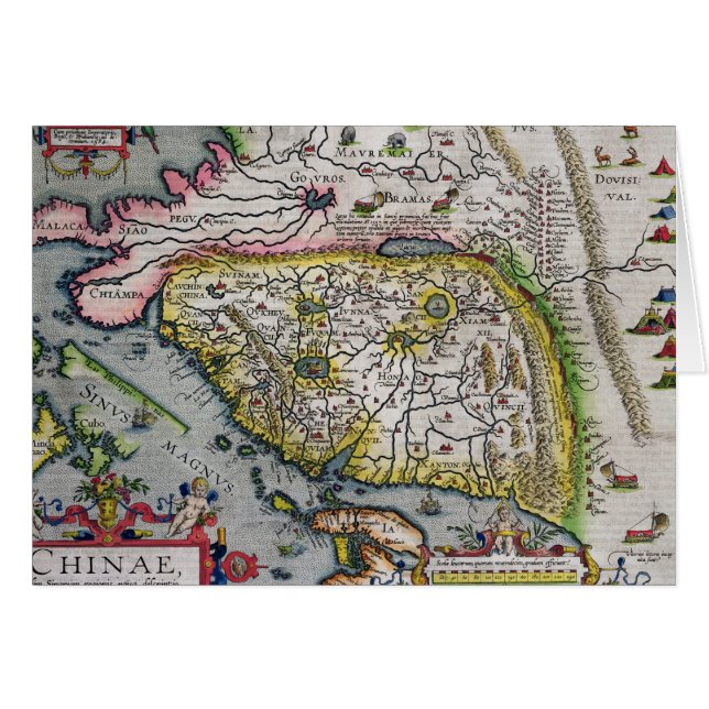 Die erste Western-Atlas-China | 1584 (Vorderseite (Horizontal))