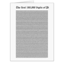 Die ersten 100.000 Ziffern von Pi