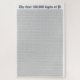 Die ersten 100.000 Ziffern von Pi