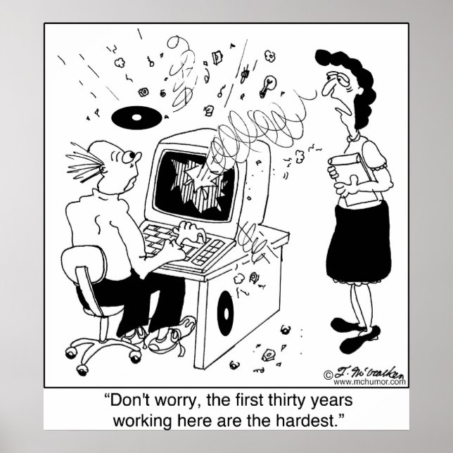 Die ersten 30 Jahre hier sind die schwierigsten Poster (Vorne)