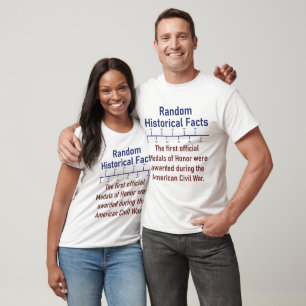 Die ersten Offiziellen Ehrenmedaillen - Geschichts T-Shirt