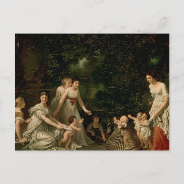 Die ersten Schritte Postkarte (Vorderseite)