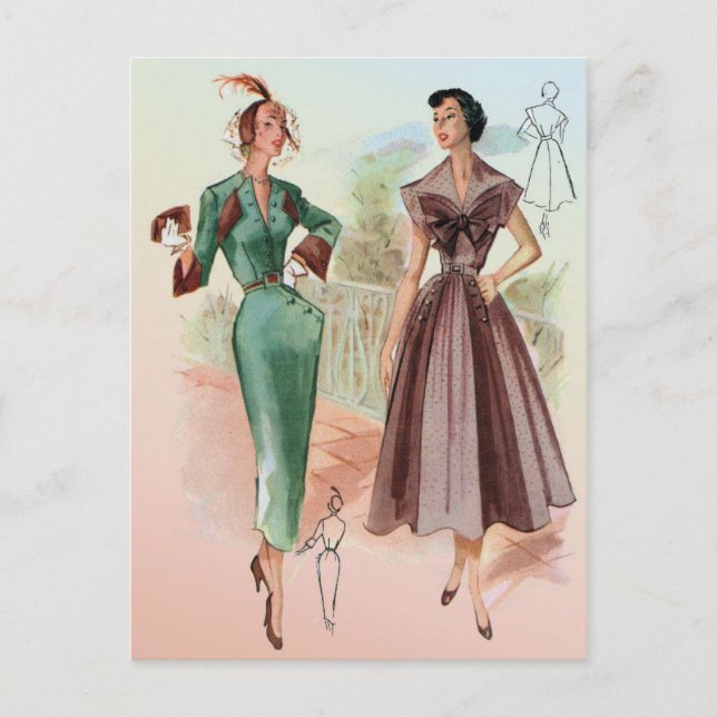 Die ersten Tage der Saison Postkarte (Vorderseite)