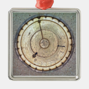 Die erster Frühling gefahrene Uhr mit Fusee, Ornament Aus Metall