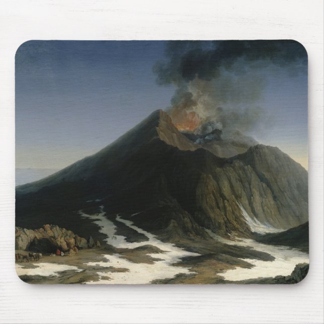 Die Eruption von Ätna Mousepad (Vorne)