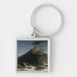 Die Eruption von Ätna Schlüsselanhänger