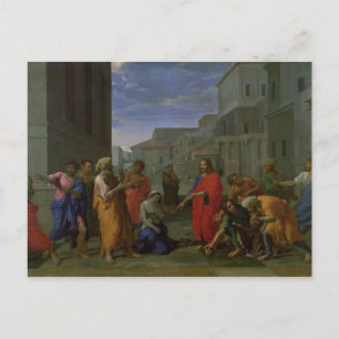Die erwachsene Frau, 1653 Postkarte