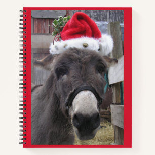 "Die Esel machen große Santas!" Notizbuch
