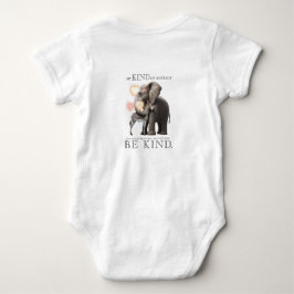Die Esel und die Elefanten Herz & Hugs sind ein Ki Baby Strampler