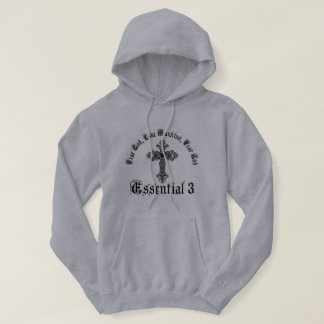 Die Essentials 3 Kollektion Liebe und Angst Hoodie