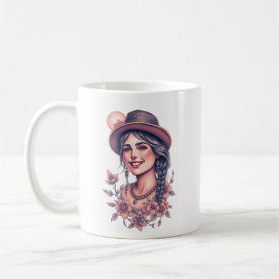 Die Essenz der Frau: Anmut, Kraft und Schönheit Kaffeetasse