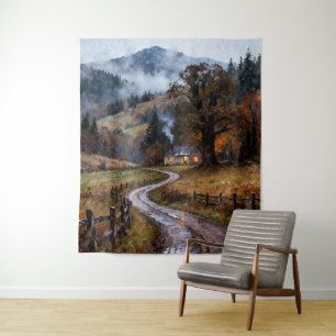 Die Essenz des Herbstes Wandteppich