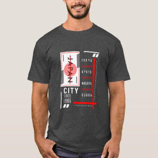 Die Essenz von Japans geschäftigen Städten Junge T-Shirt