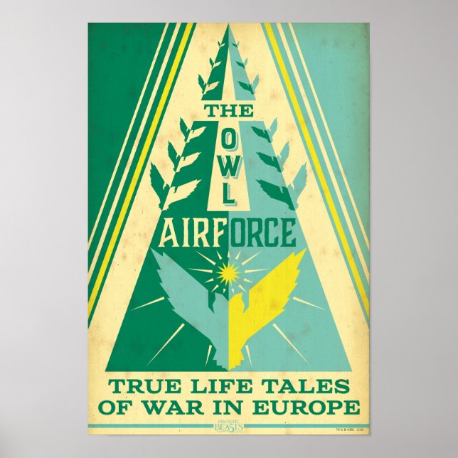 Die Eule-Luftwaffe Poster (Vorne)