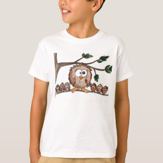Die Eulen-Familie T-Shirt
