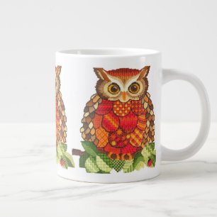 Die Eulen-Tasse Jumbo-Tasse