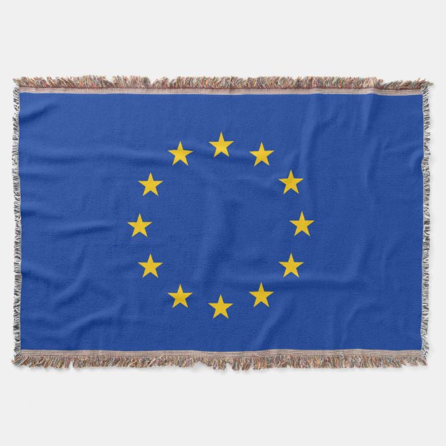 Die europäische Gewerkschaft-Blanket Decke (Vorderseite)