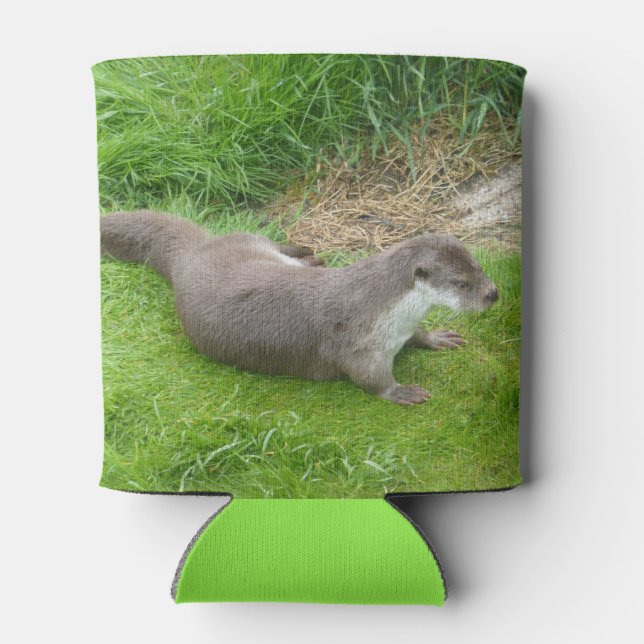 Die europäische Otter kann kühlen Dosenkühler (Rückseite)
