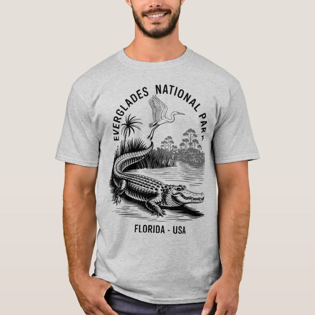 Die Everglades  T-Shirt (Vorderseite)