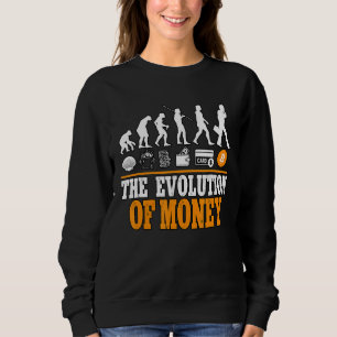 Die Evolution der Bitcoin-Blockchain von Money Cyp Sweatshirt