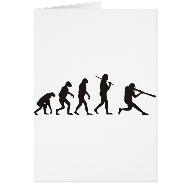 Die Evolution des Baseballbatters (Vorne)