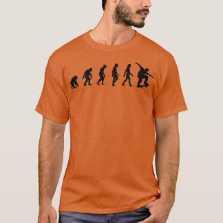 Die Evolution des Skateboardens T-Shirt