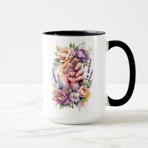 Die ewige Verbindung: Die sanfte Umarmung einer Mu Tasse
