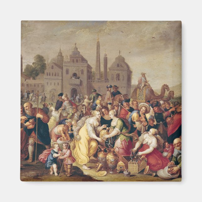 Die Exodus oder die Vasen der Ägypter Magnet (Vorne)